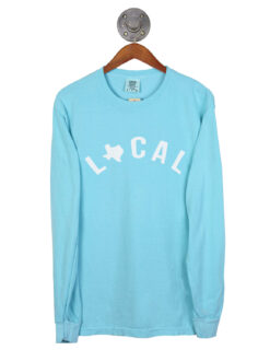 Barefoot Texas Local Mint Long Sleeve Shirt