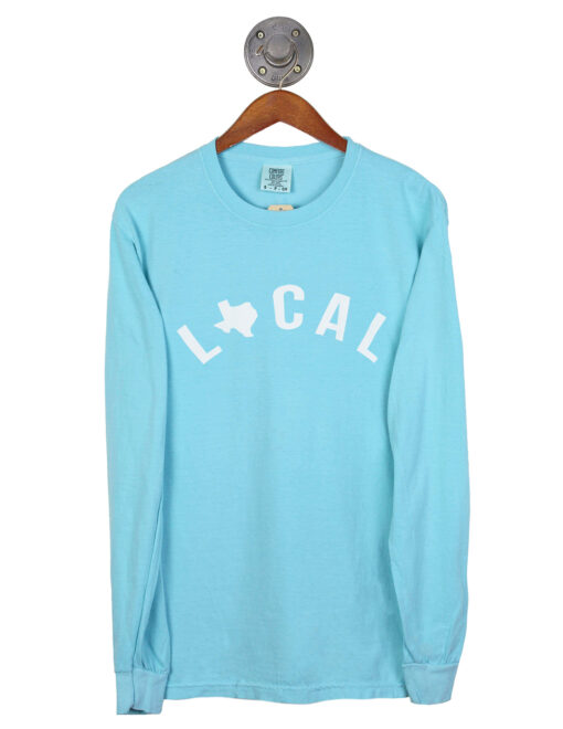 Barefoot Texas Local Mint Long Sleeve Shirt