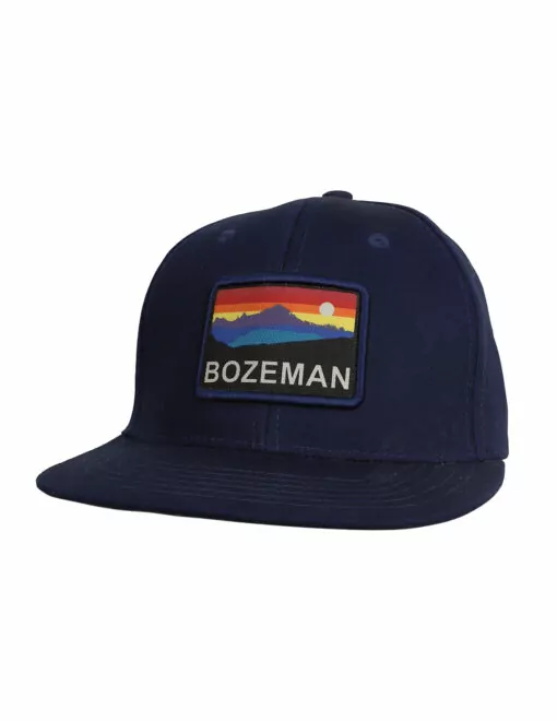 bozeman-montana-navy-blue-adjustable-hat-horizon-patch-6023704109