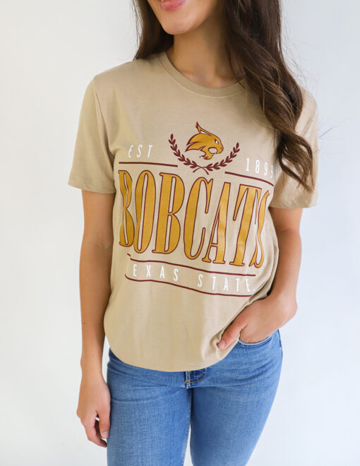 model-texas-state-tall-bobcats-text-short-sleeve-shirt-tan-157655-4400HM-deserttan (2)