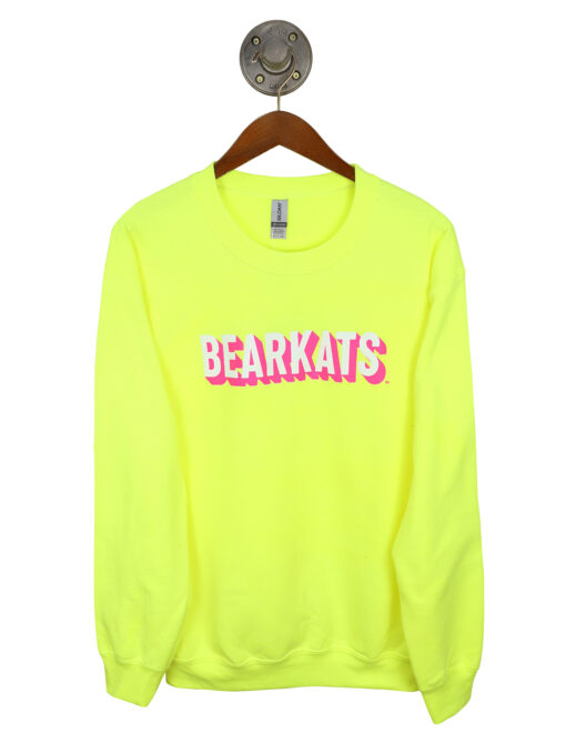 sam-houston-bearkats-neon-yellow-green-crewneck-sweatshirt-162903-G180-SAFETY-GREEN