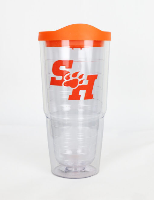 sam-houston-clear-orange-tumbler-cup-sh-logo-24ORBTMB-6023702327