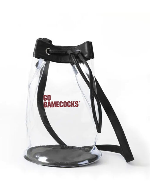 south-carolina-go-gamecocks-black-clear-bucket-tote-1029USC-6023703411