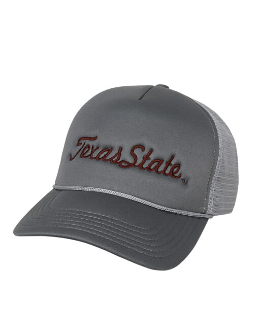 texas-state-grey-script-foam-trucker-6023707565