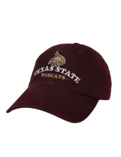 texas-state-maroon-bobcat arched-hat-6023709051