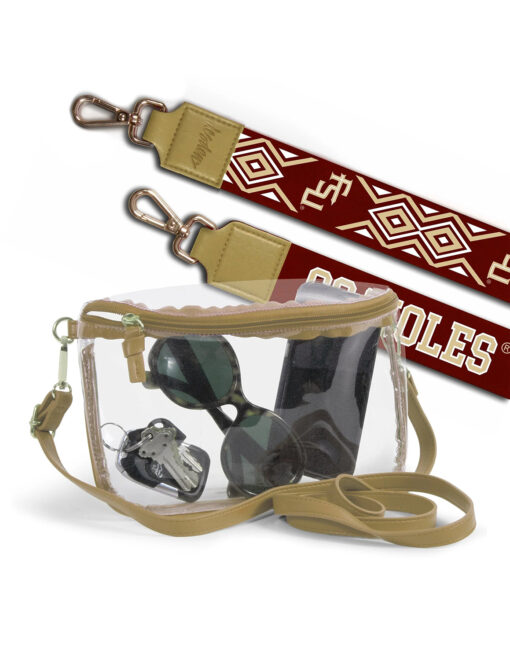 florida-state-clear-bag-strap-861FSU