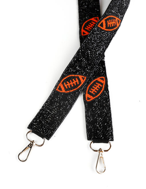 Beaded Football Bag Strap