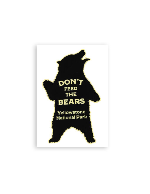 Yellowstone Angribear Don't Fe Sticker