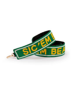 BU Beaded Purse Strap