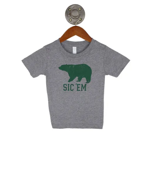 BU Toddler Sic 'Em Vintage Style
