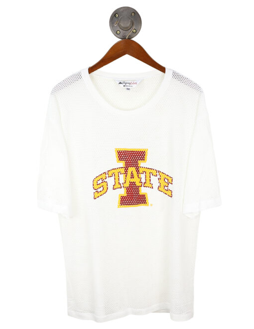 ISU Mallory Mesh Top