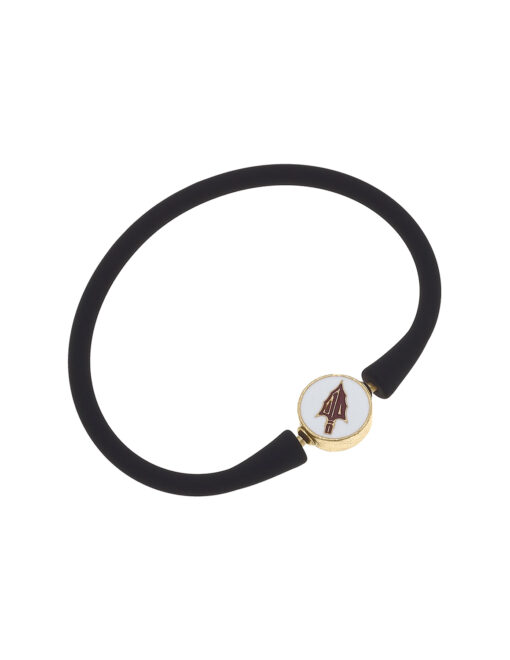FSU Enamel Silicone Bali Bracelet - Image 2