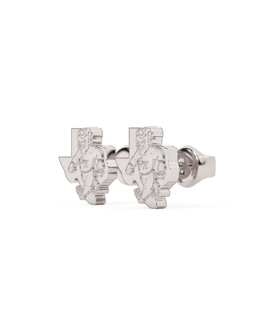 Stainless Steel Sam Houston Walking Sammy Texas Studs - Image 4