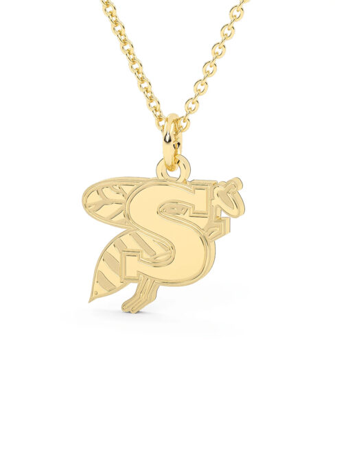 Stainless Steel SISD Yellowjacket Pendant - Image 2