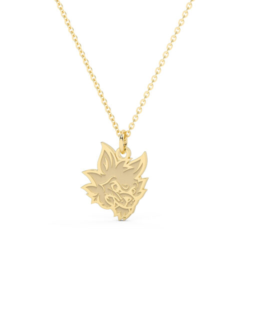 Stainless Steel Texas State Bobcat Pendant - Image 2
