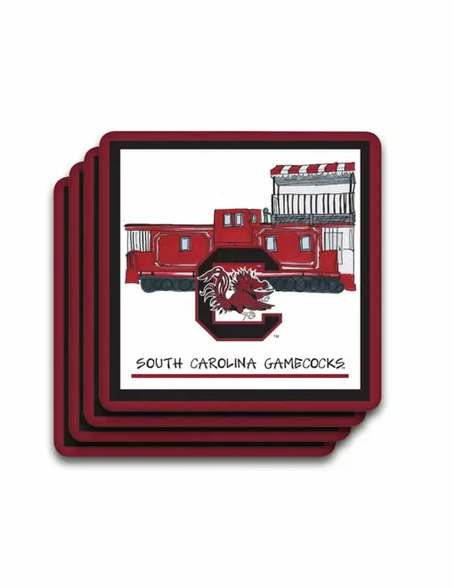 USC 4-Pack Coaster Set