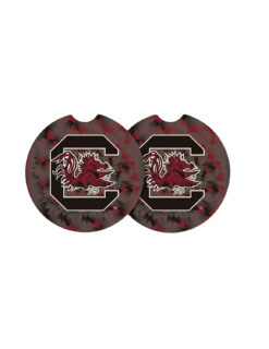 USC Tie Dye Car Coasters