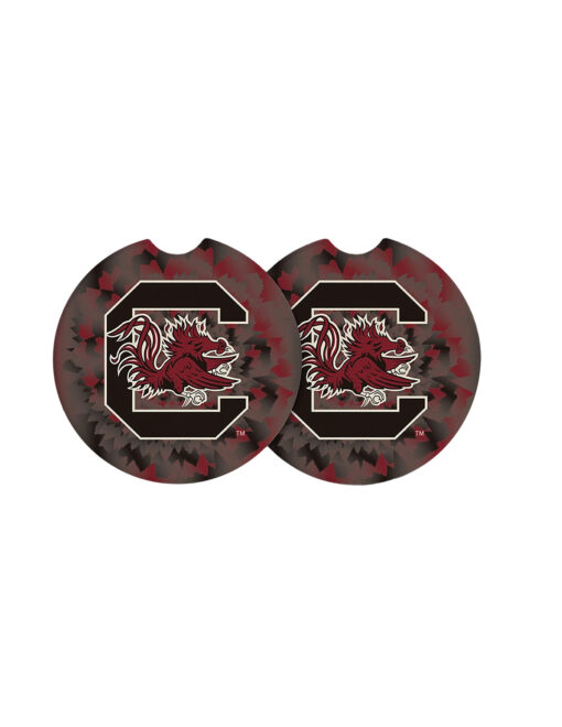 USC Tie Dye Car Coasters