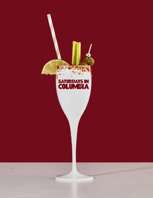Saturdays In Columbia Champagne Flute - Image 2
