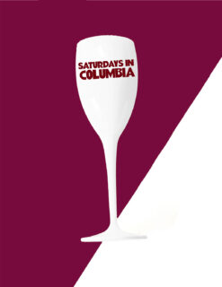Saturdays In Columbia Champagne Flute