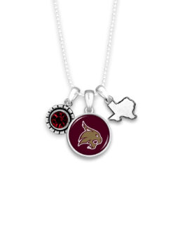 TXST Home Sweet School Necklace