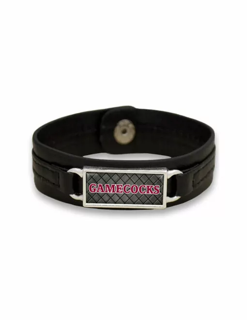 USC Leather Gamecocks Bracelet