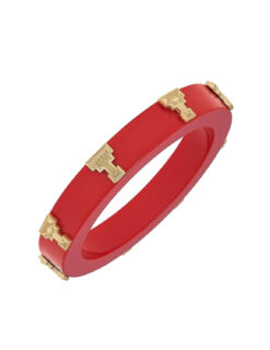 TTU Resin Logo Bangle