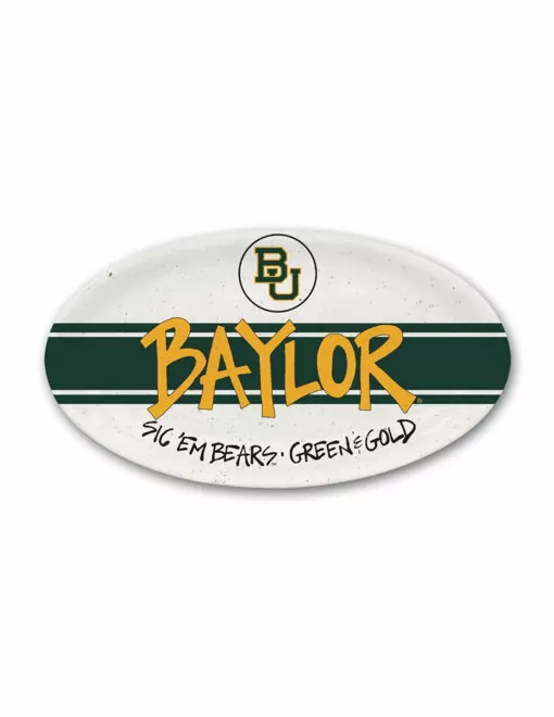 BU Oval Melamine Platter