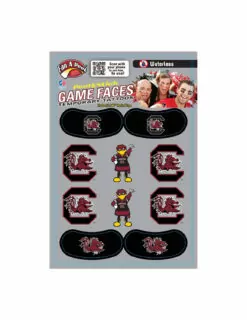 USC Game Faces Temporary Tattoos