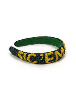 BU Beaded Headband