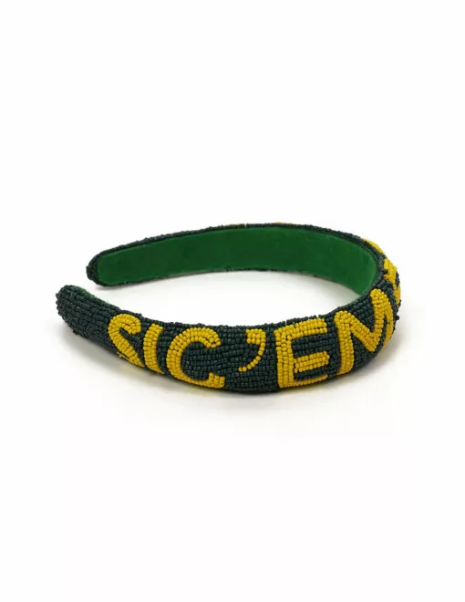 BU Beaded Headband