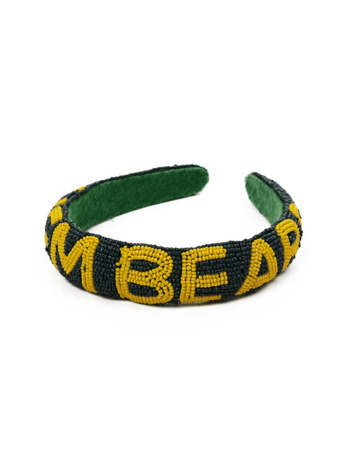 BU Beaded Headband - Image 2
