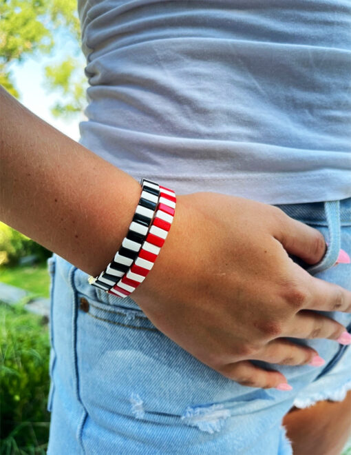 TTU Tile Double Stack Bracelet - Image 2