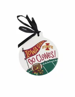 ISU Stone Ornament