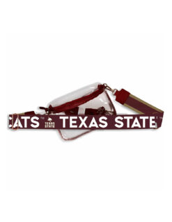 TXST Hailey Clear Purse