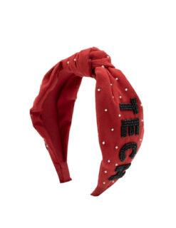 TTU Beaded Headband