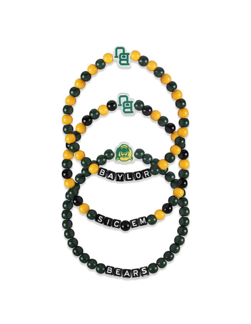 BU 3 Pack Beaded Friendship Bracelets