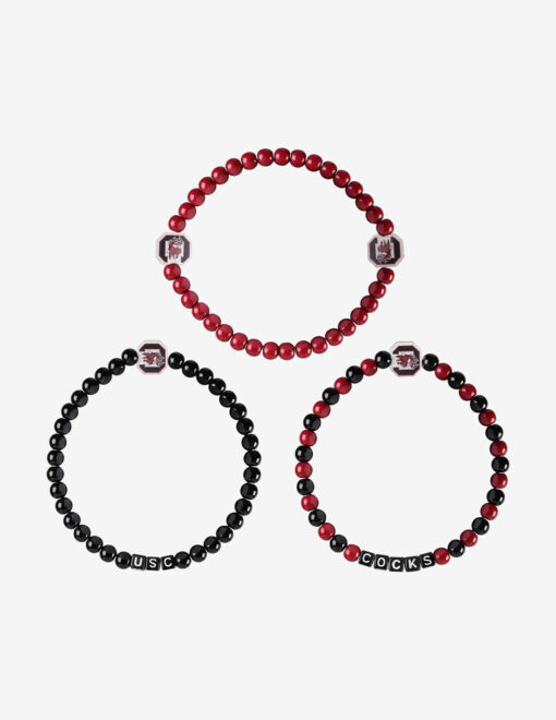 USC 3 Pack Beaded Friendship Bracelets - Image 3
