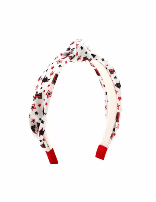TTU Youth College Star Print Headband