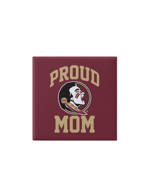FSU Mom Square Button