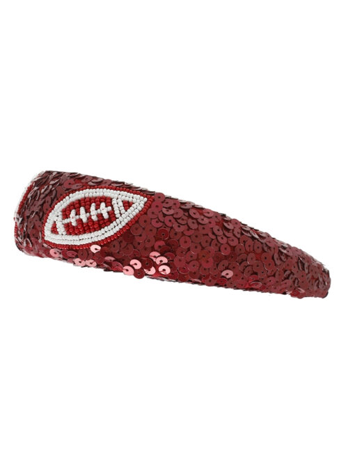 Sequin Football Headband - Image 2