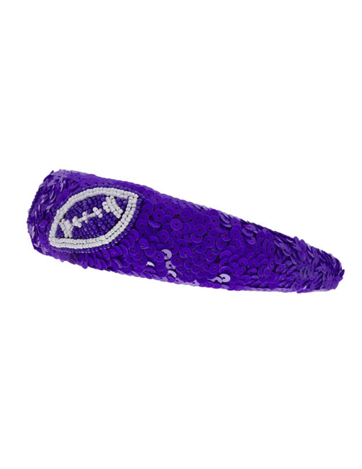 Sequin Football Headband - Image 6