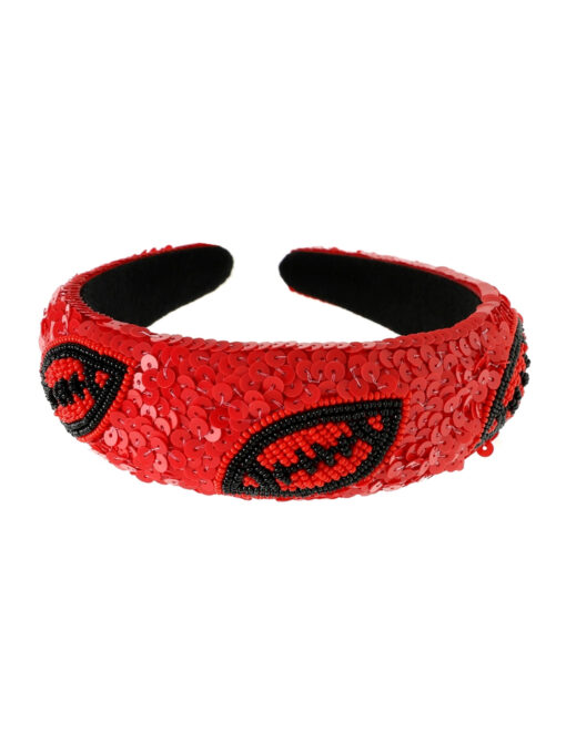 Sequin Football Headband - Image 3