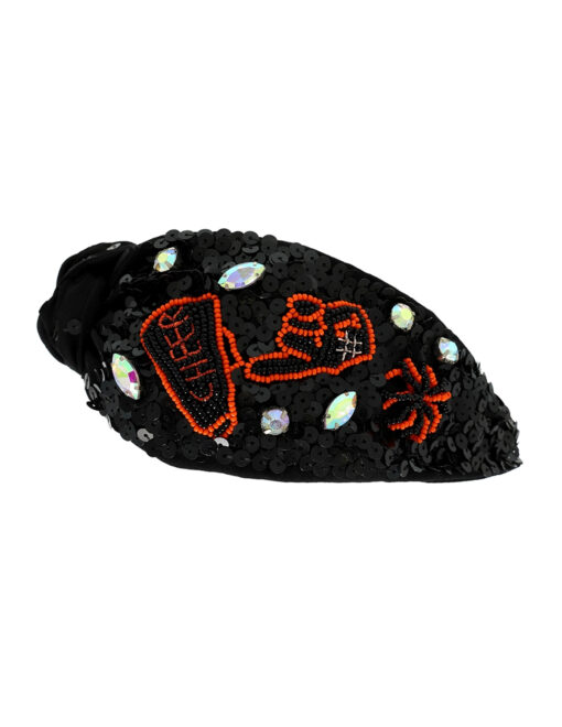 #1 Fan Knitted Beaded Headband - Image 6