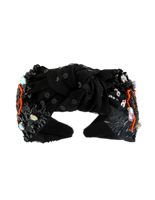 #1 Fan Knitted Beaded Headband - Image 5