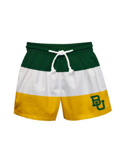 BU Kids Stripe Swim Shorts