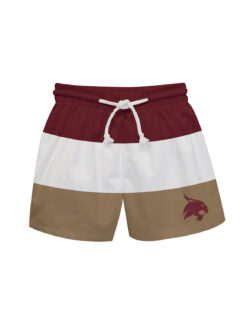 TXST Kids Stripe Swim Shorts