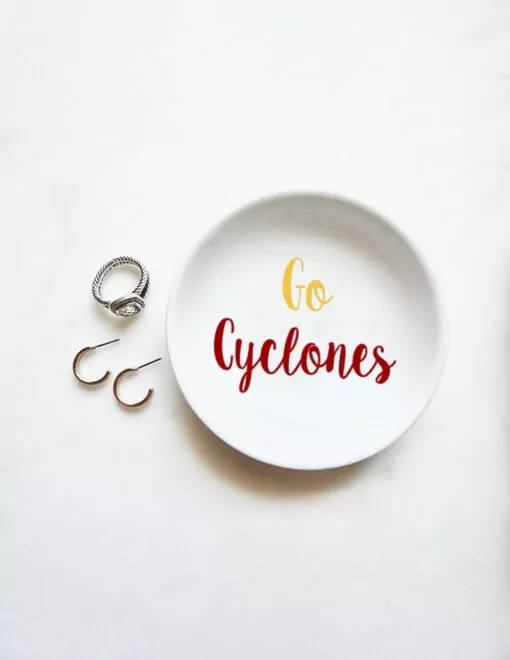 Go Cyclones Ring Dish - Image 2