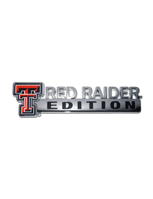 TTU Red Raider Edition Car Emblem