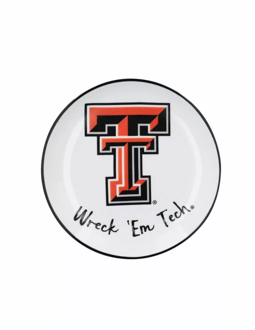TTU Logo Ceramic Trinket Tray